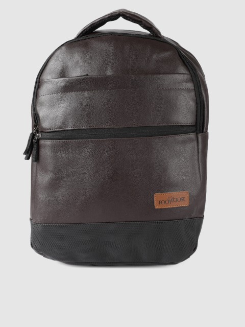 

Footloose Men Brown Solid Laptop Backpack