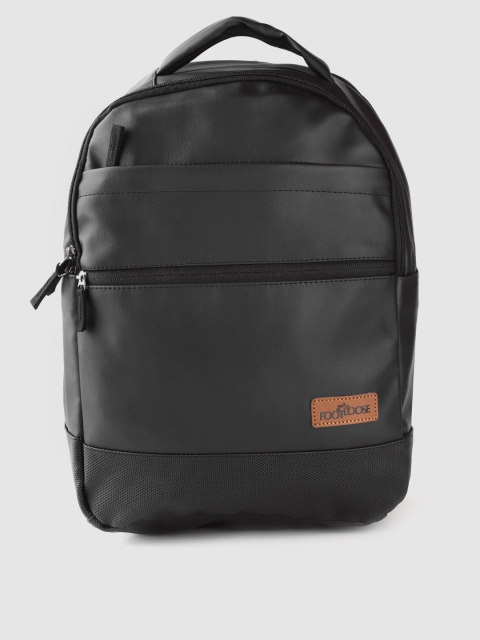 

Footloose Men Black Solid Laptop Backpack