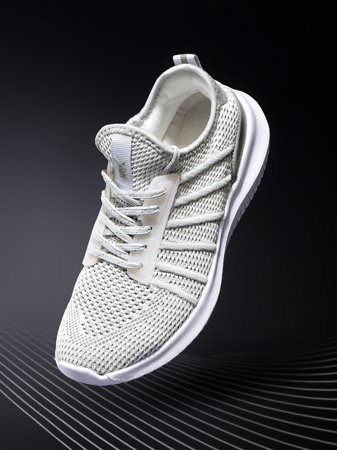 

HRX by Hrithik Roshan Women Grey Textile Running Shoes