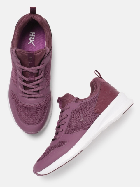 

HRX by Hrithik Roshan Women Purple Wire Knit Running shoe