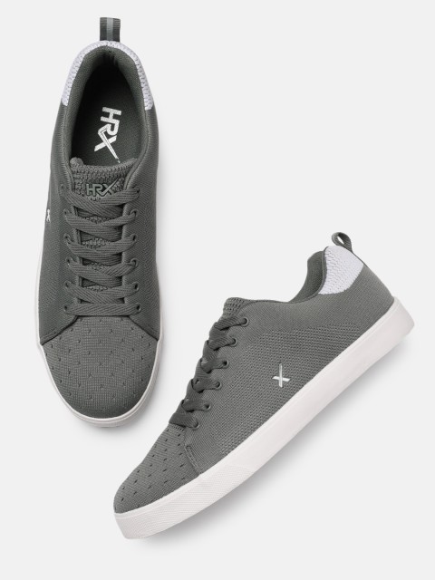 

HRX by Hrithik Roshan Men Grey Sneakers