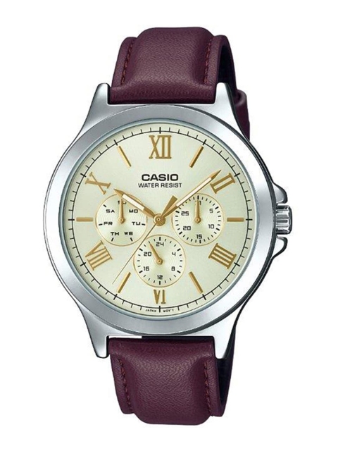 

CASIO Enticer Men Gold-Toned Analogue Watch A1691 MTP-V300L-9AUDF