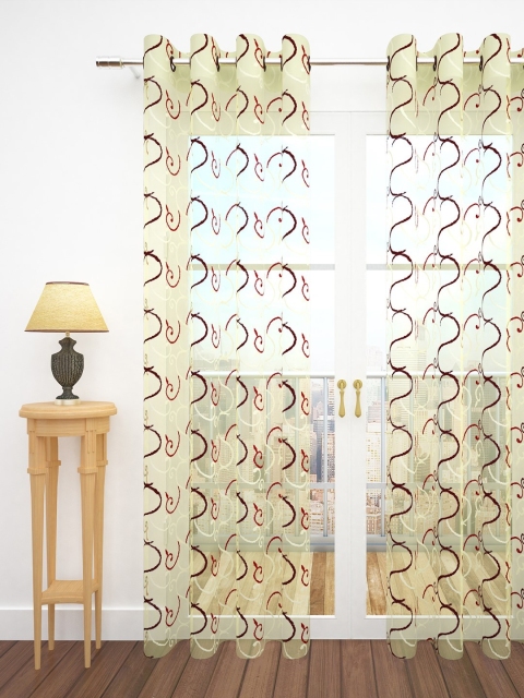 

Story@home Beige Single Door Curtain