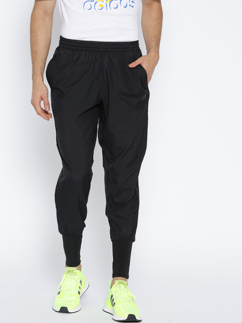 

ADIDAS Men Black Astro Slim Fit Water Repellent Solid Running Joggers
