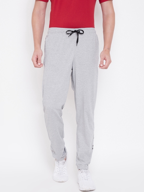 

ADIDAS Men Grey Melange Essentials Linear SJ Solid Joggers