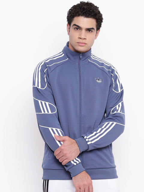 

ADIDAS Originals Men Blue Solid Flamestrike Football Track Jacket