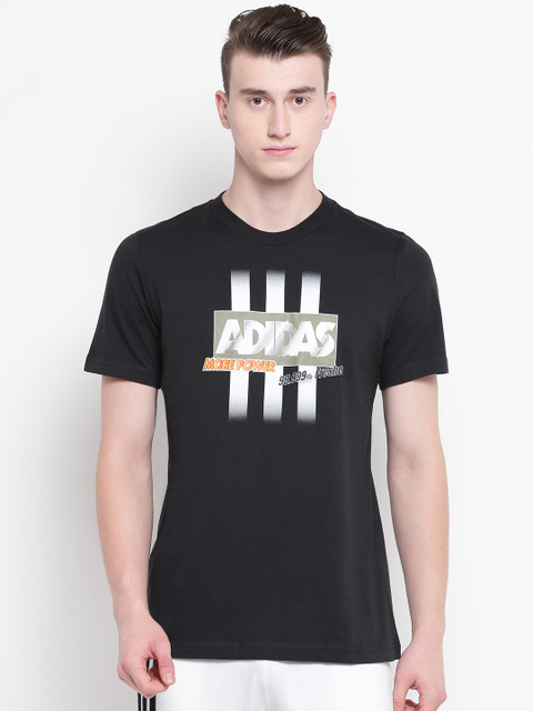 

ADIDAS Originals Men Black Bodega Logo Print T-shirt