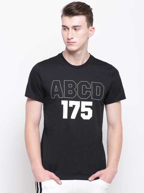 

ADIDAS Men Black & White T-Mac Art Of Hoops CH7 Printed Basketball T-Shirt