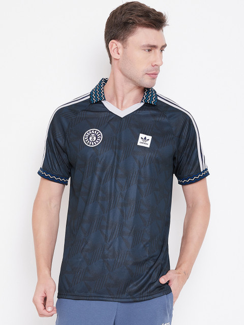 

ADIDAS Men Navy Bootleague 2 Printed Skateboarding Jersey, Navy blue