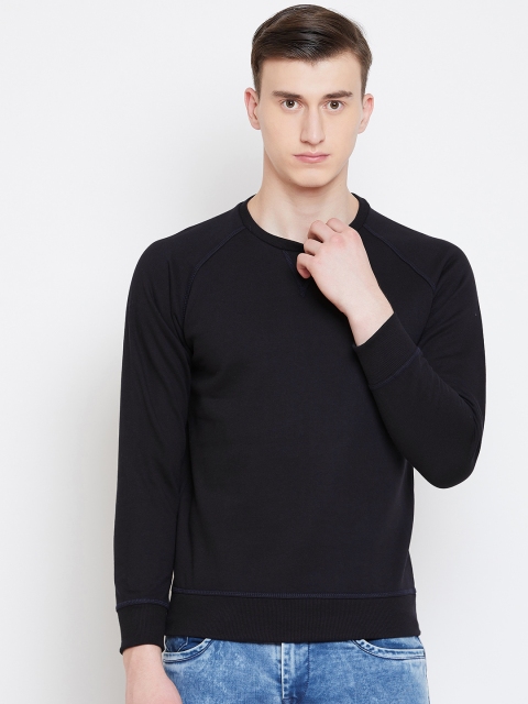 

Monte Carlo Men Navy Blue Solid Sweatshirt