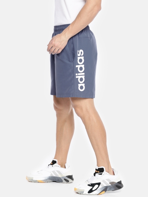 

ADIDAS Men Blue Printed Regular Fit E LIN CHELSEA Sports Shorts