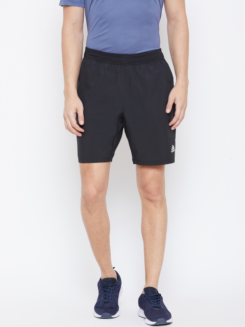 

ADIDAS Men Black 4K Woven 8-Inch Training Shorts