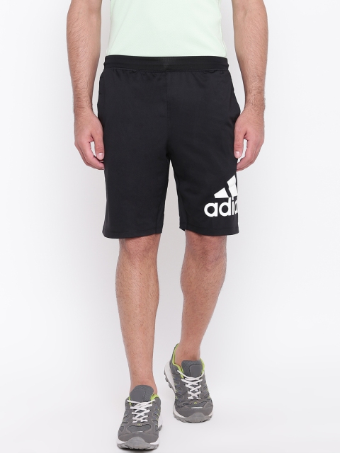 

ADIDAS Men Black Solid 4KRFT Badge of Sport Training Shorts