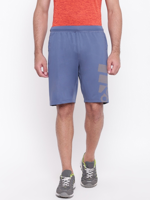 

ADIDAS Men Blue Printed 4KRFT Badge of Sport Graphic Training Shorts