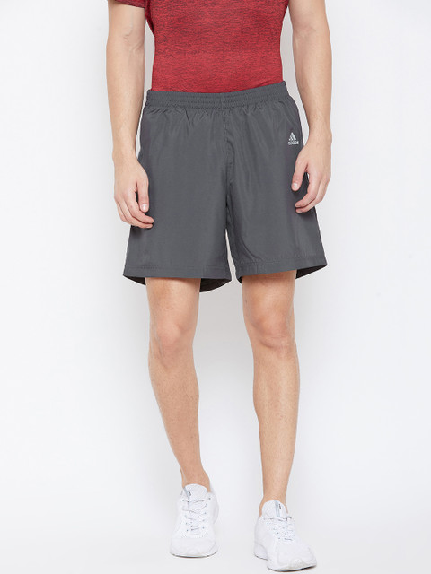 

ADIDAS Men Charcoal Grey Own The Run Shorts