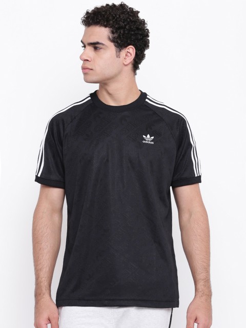 

ADIDAS Originals Men Black Printed Monogram Jersey