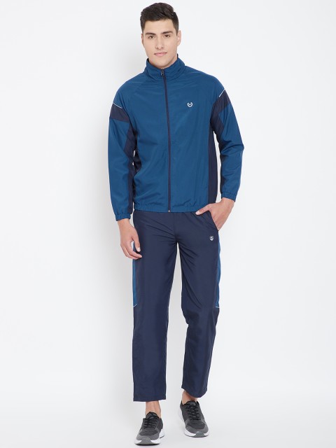 

Monte Carlo Men Blue Solid Track Suit