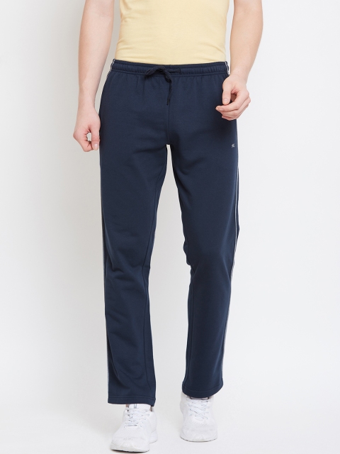 

Monte Carlo Men Navy Blue Solid Track Pants