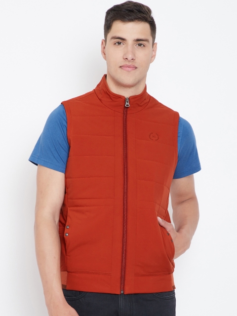 

Monte Carlo Men Red Solid Padded Jacket