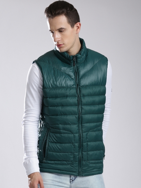 

Nautica Green Packable Sleeveless Puffer Jacket