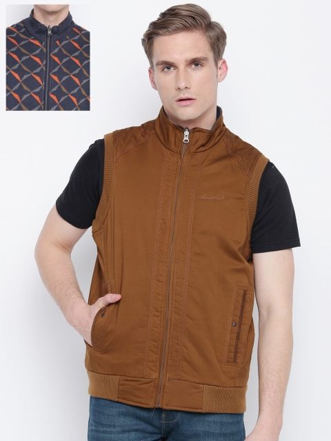 

Monte Carlo Men Mustard Solid Reversible Jacket