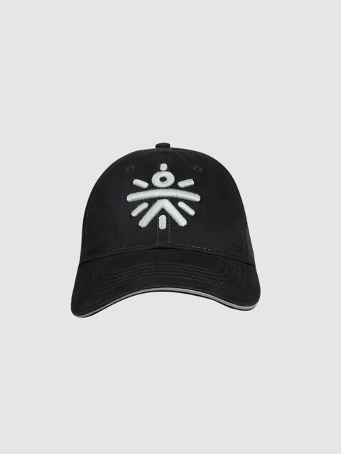 

Cultsport Unisex Black Embroidered Baseball Cap