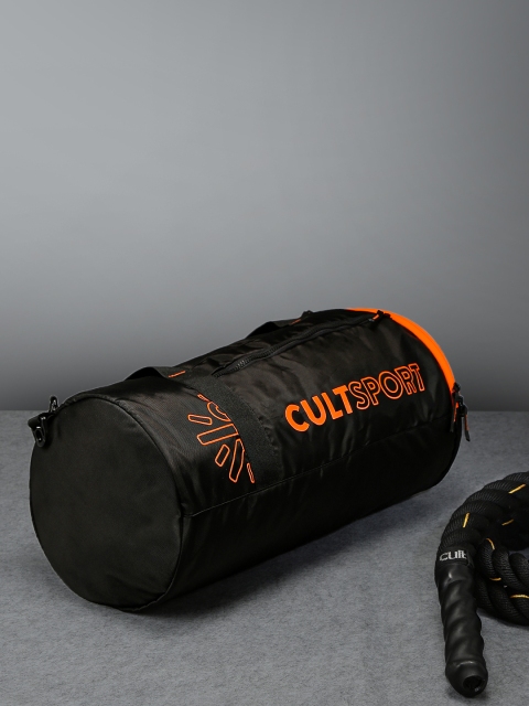 

Cultsport Unisex Black Printed Duffle Bag