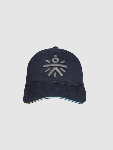

Cultsport Unisex Navy Blue Solid Baseball Cap