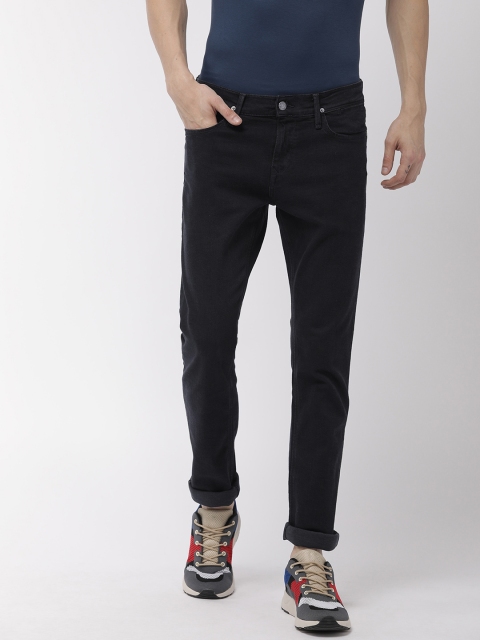 

Tommy Hilfiger Men Black Sidney Skinny Fit Mid-Rise Clean Look Stretchable Jeans