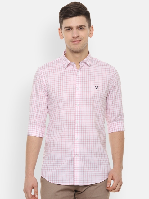 

Allen Solly Sport Men White Slim Fit Checked Casual Shirt