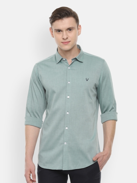 

Allen Solly Sport Men Green Slim Fit Solid Casual Shirt
