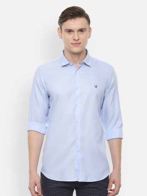 

Allen Solly Sport Men Blue Slim Fit Solid Casual Shirt