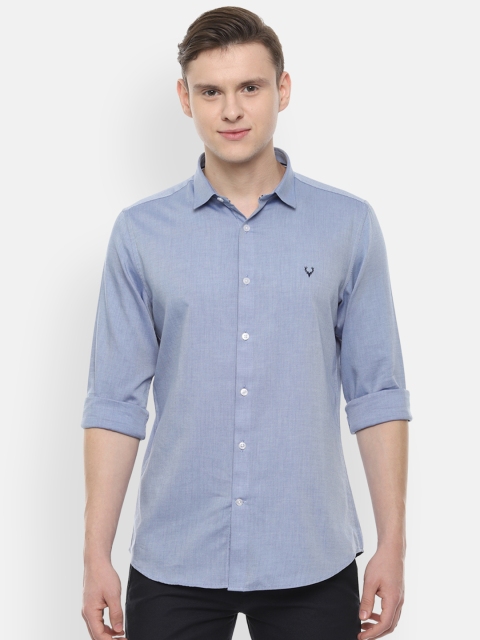 

Allen Solly Sport Men Blue Slim Fit Solid Casual Shirt
