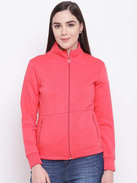 

Monte Carlo Women Pink Solid Sweatshirt