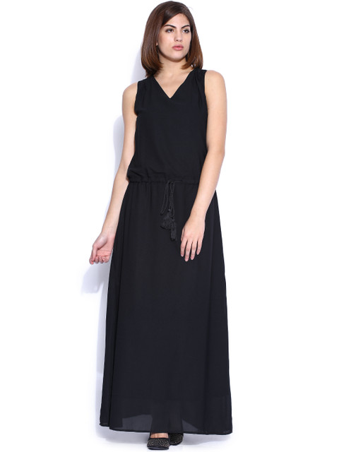 

Tokyo Talkies Black Maxi Dress