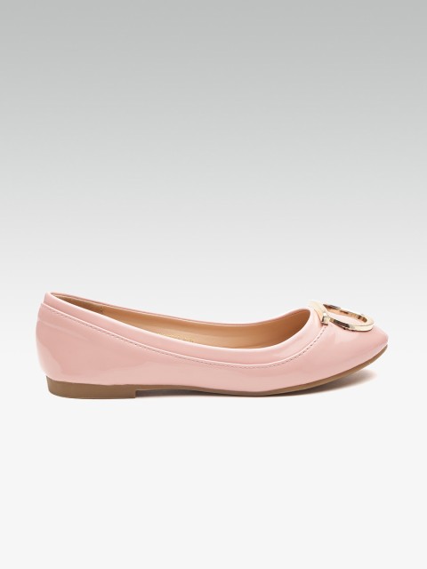 

Carlton London Women Pink Solid Ballerinas