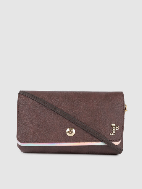 

Baggit Brown Solid Clutch