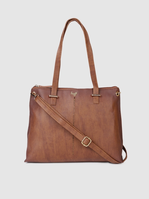 

Baggit Women Brown Textured Shoulder Bag