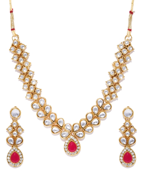 

Sukkhi Gold Plated Stone Studded Jewellery Set