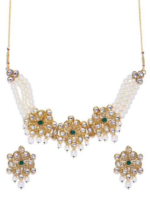 

Sukkhi Gold Plated Stone Studded Jewellery Set