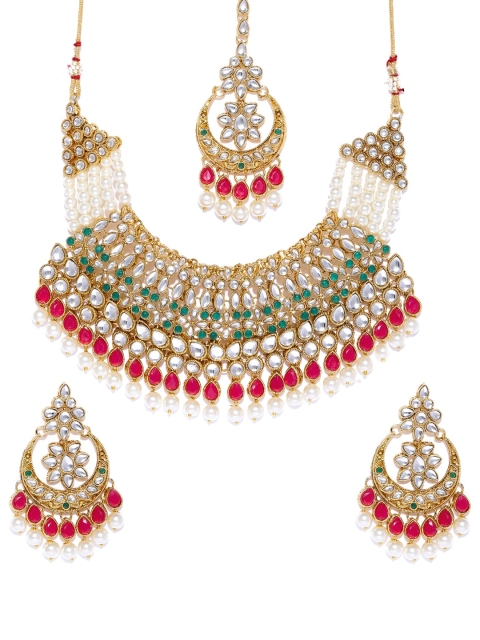 

Sukkhi Gold Plated Stone Studded Jewellery Set