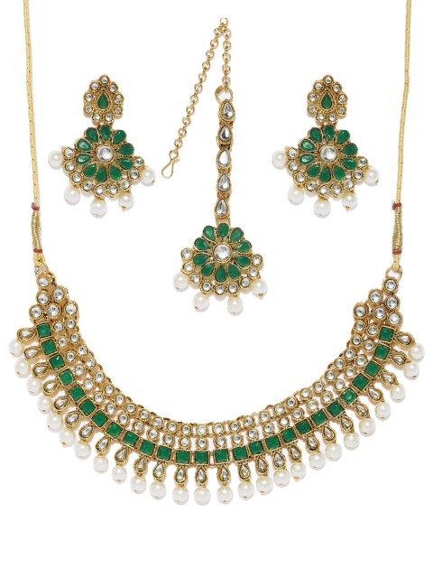 

Sukkhi Gold Plated Stone Studded Jewellery Set