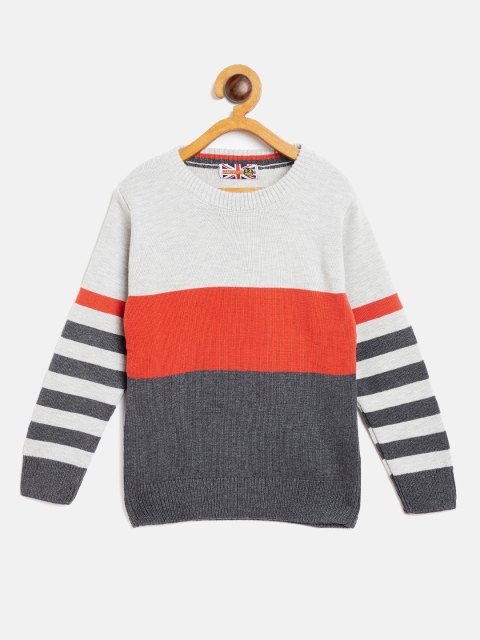 

GAME BEGINS Boys Assorted Colourblocked Sweater