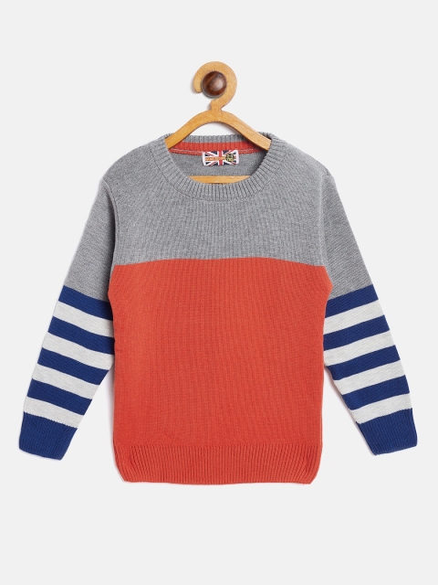 

GAME BEGINS Boys Assorted Colourblocked Sweater