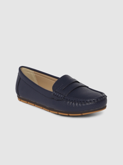 

CERIZ Women Navy Blue Loafers