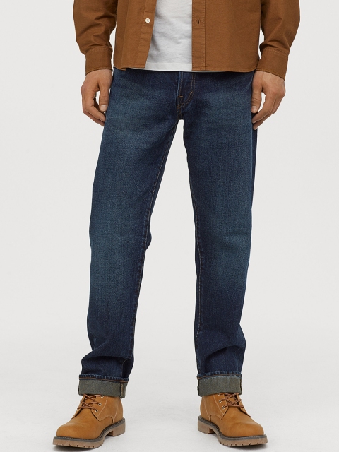 

H&M Men Blue Straight Jeans