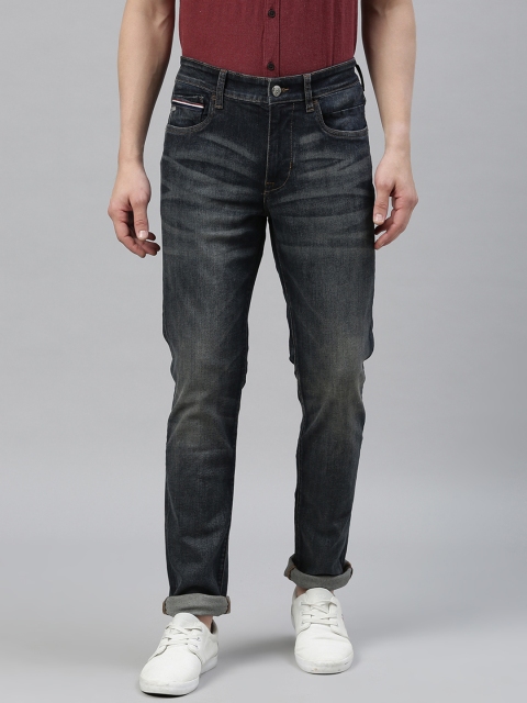 

U.S. Polo Assn. Denim Co. Men Blue Brandon Slim Tapered Fit Mid-Rise Clean Look Jeans