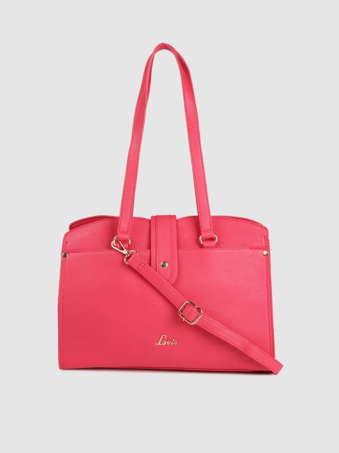 

Lavie Fuchsia Solid Shoulder Bag