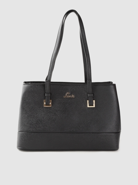 

Lavie Black Solid Shoulder Bag