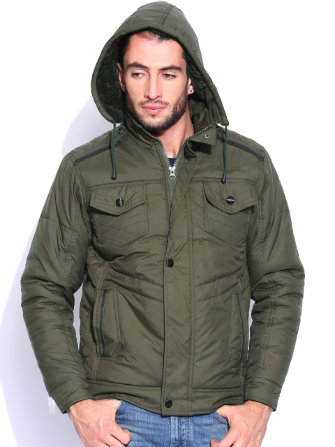 

Locomotive Olive Green Padded Jacket